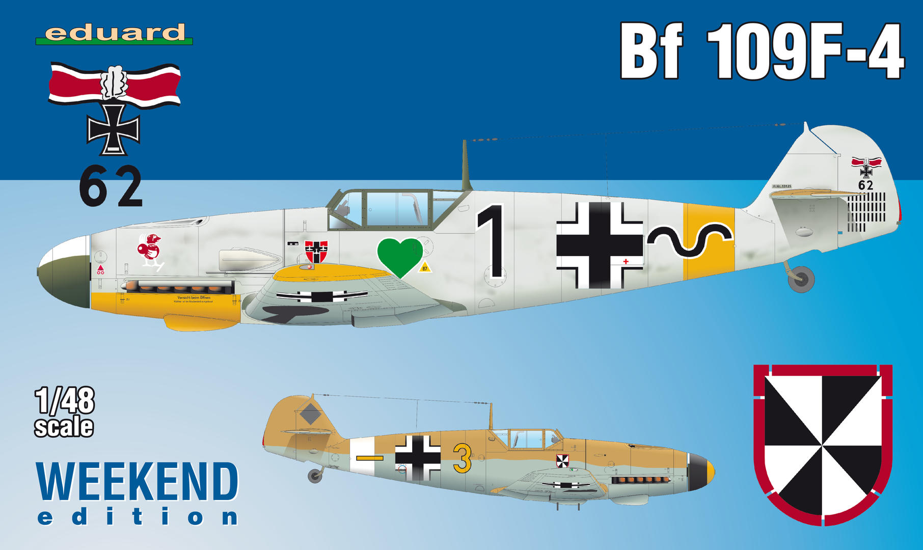 Eduard Accessories 23010 Modellbauzubeh/ör Bf 109K-4 placards f/ür Trumpeter Bausatz