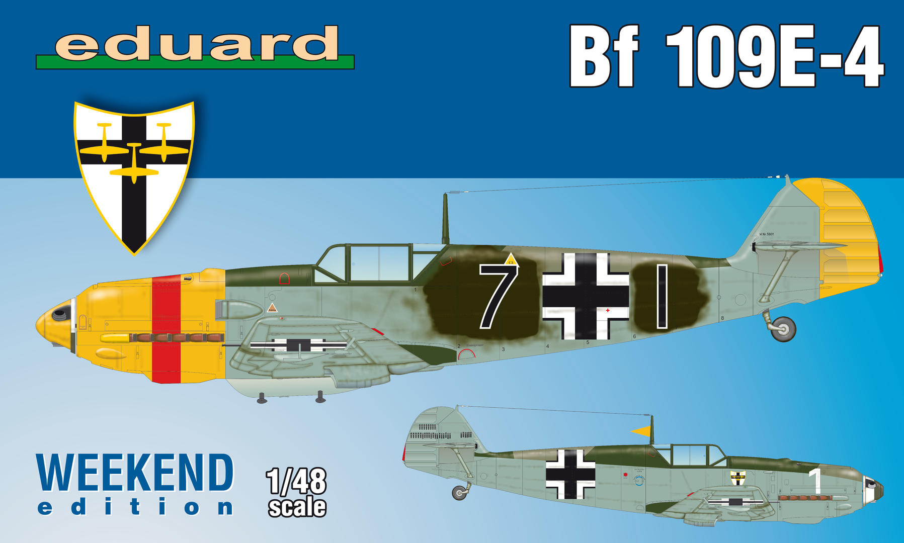 Eduard Brassin 1/48 Messerschmitt Bf-109E LooK Set # 644024 