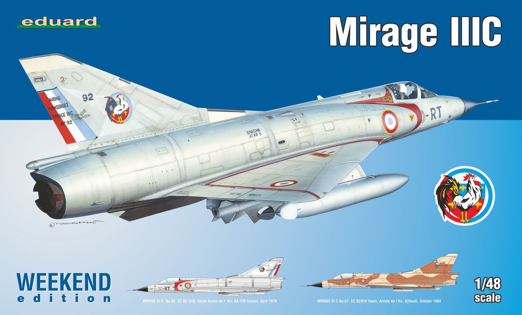 Eduard Edua49261 Mirage IIIC 1/48 