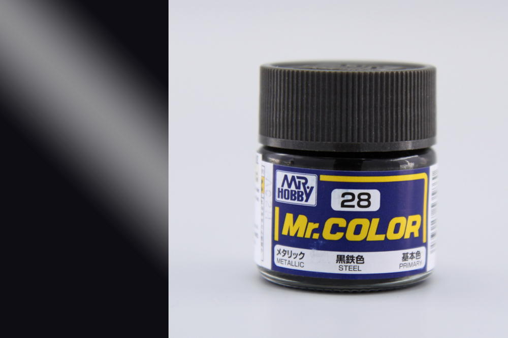 Barva Mr. Color akrylová č. 028 – Steel (10 ml)