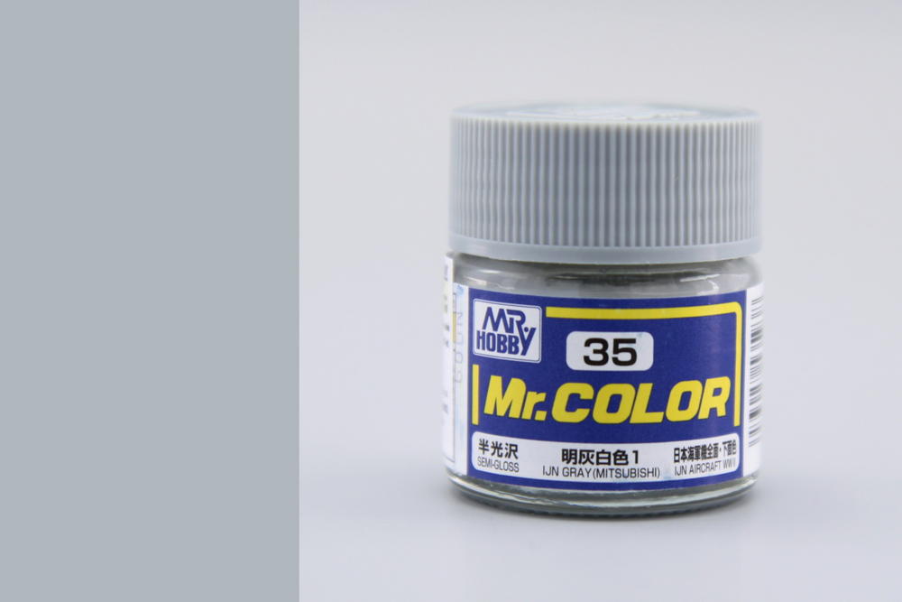 Farba Mr. Color akrylová č. 035 – IJN Grey Mitsubishi (10 ml)