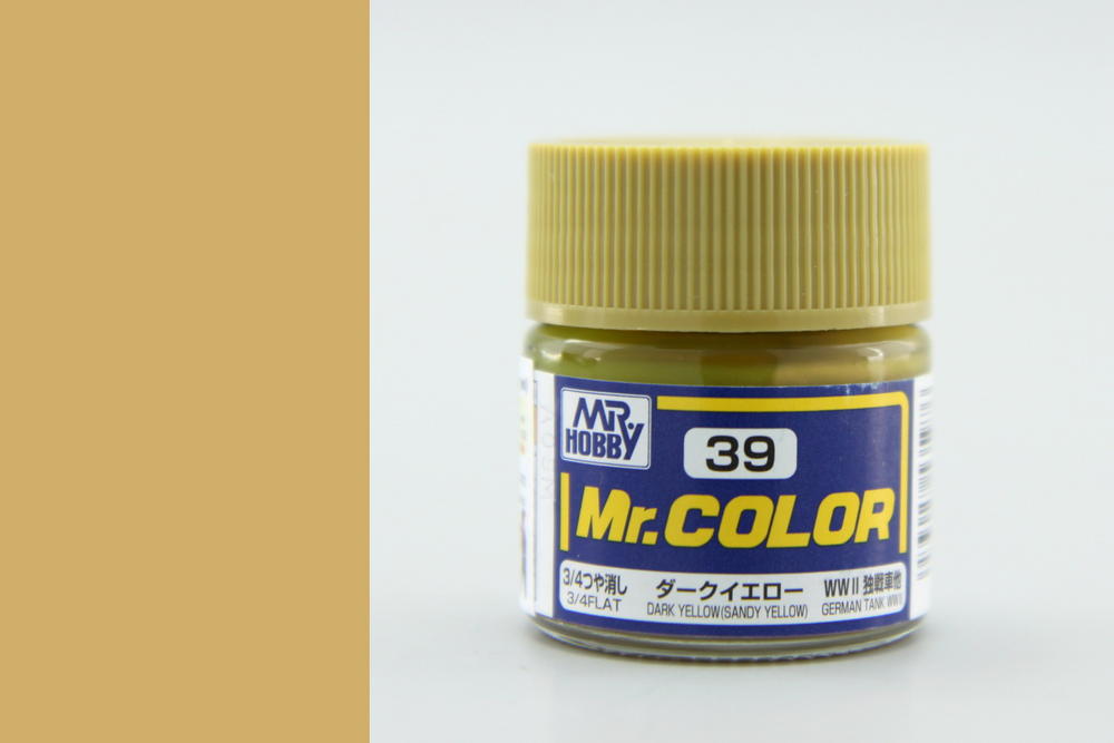 Farba Mr. Color akrylová č. 039 – Sandy Yellow (10 ml)