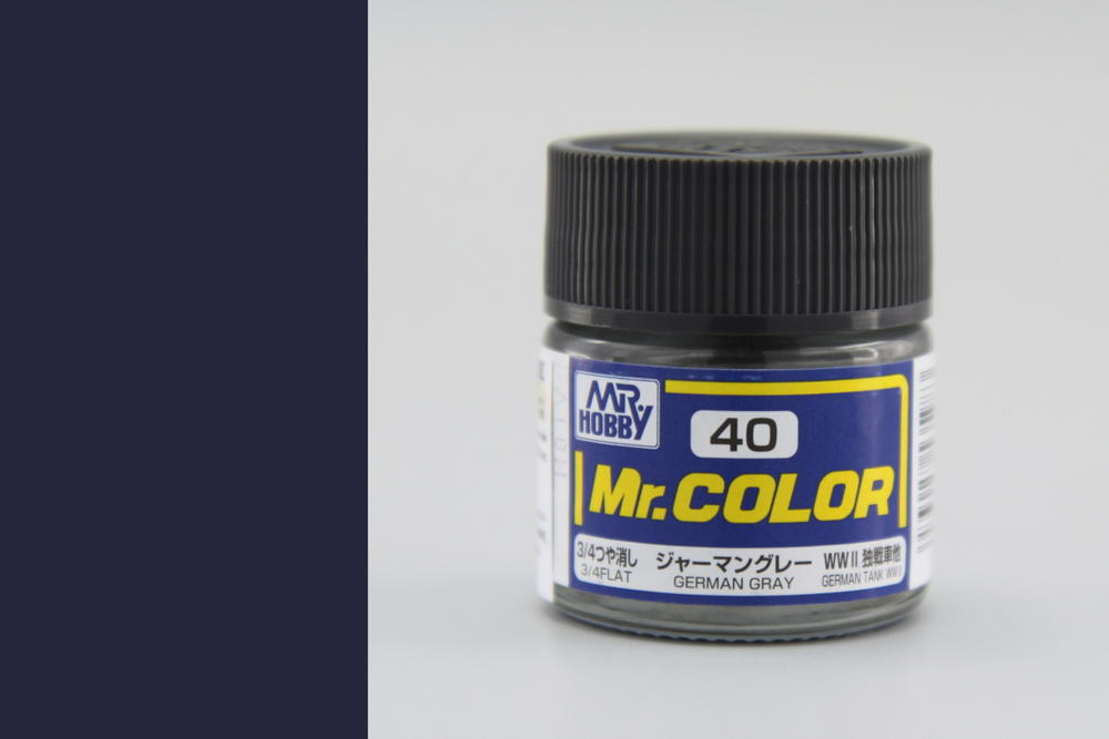 Barva Mr. Color akrylová č. 040 – German Gray (10 ml)