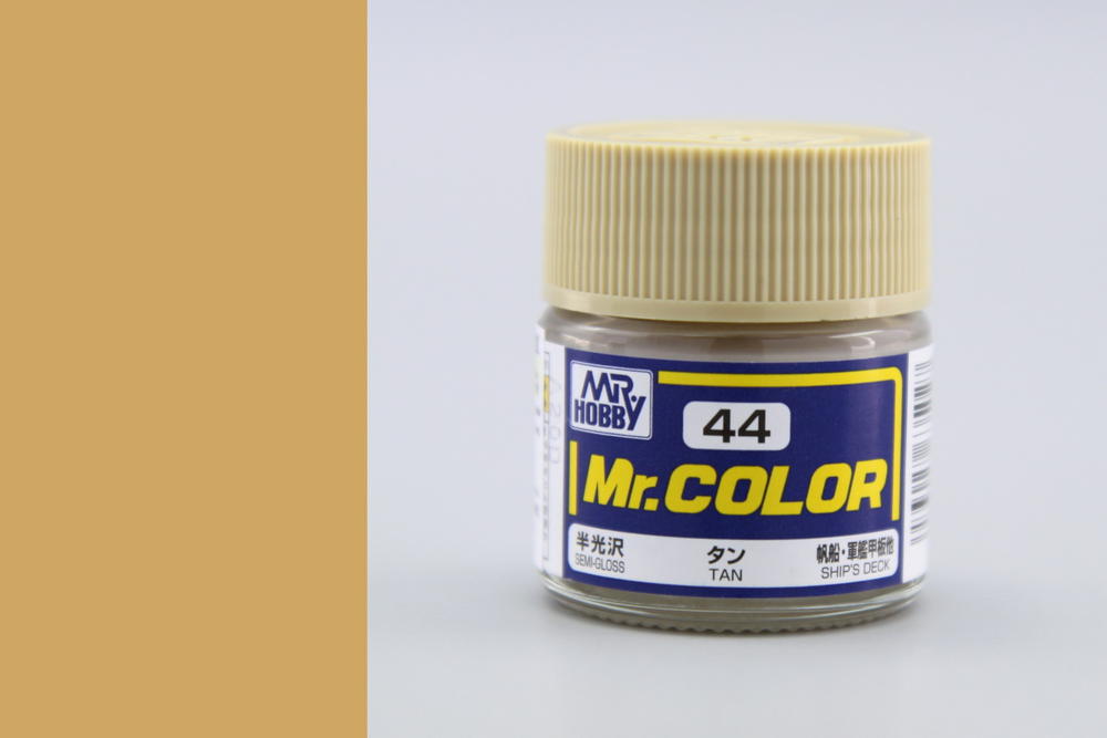 Barva Mr. Color akrylová č. 044 – Yellow Brown (10 ml)