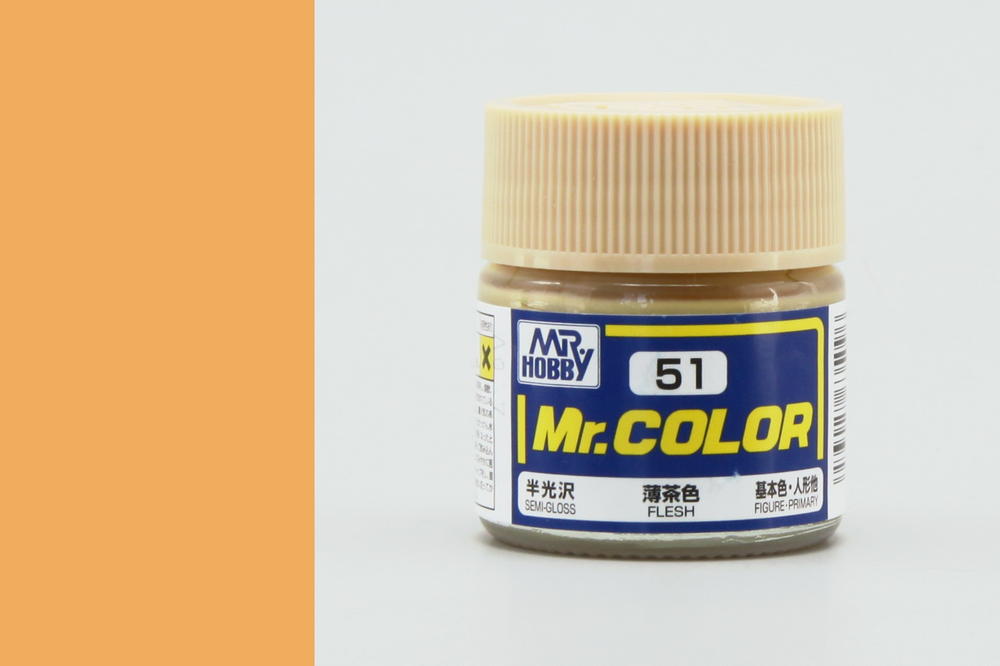 Farba Mr. Color akrylová č. 051 – Flesh (10 ml)