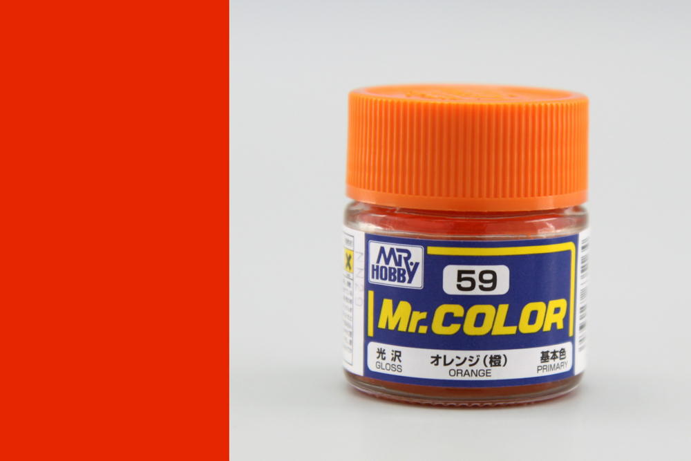 Barva Mr. Color akrylová č. 059 – Orange (10 ml)