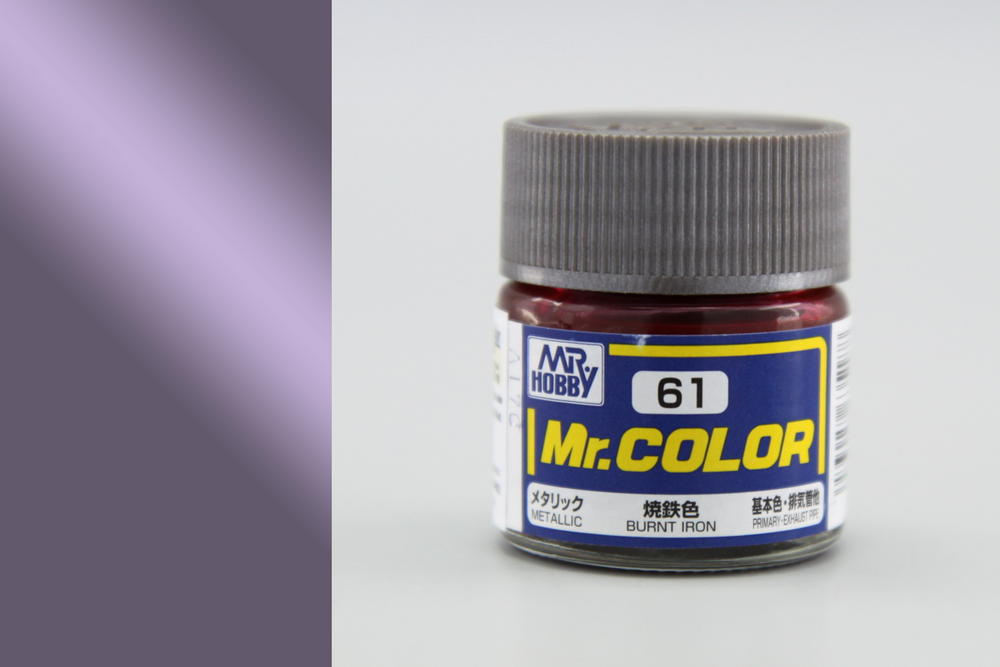 Farba Mr. Color akrylová č. 061 – Burnt Iron (10 ml)