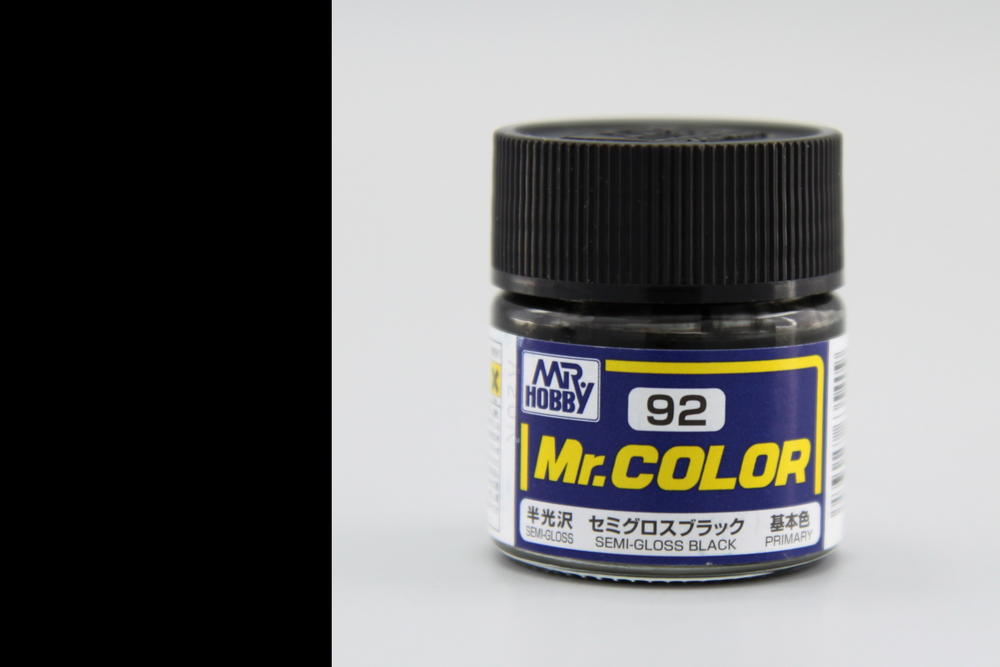 Barva Mr. Color akrylová č. 092 – Satin Black (10 ml)