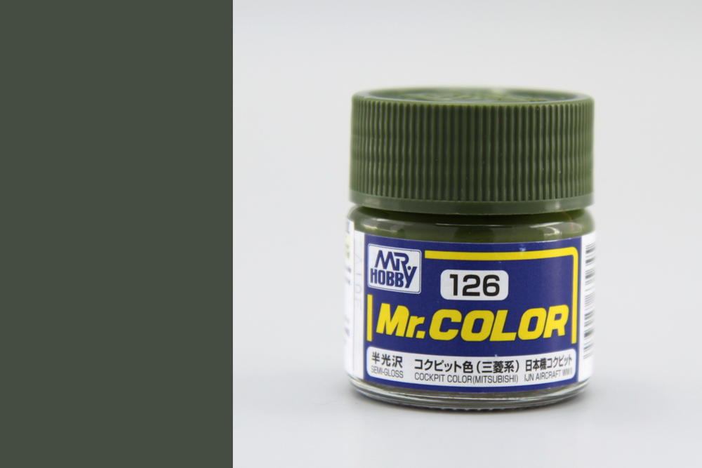 Farba Mr. Color akrylová č. 126 – Cockpit Color (Mitsubishi) (10 ml)