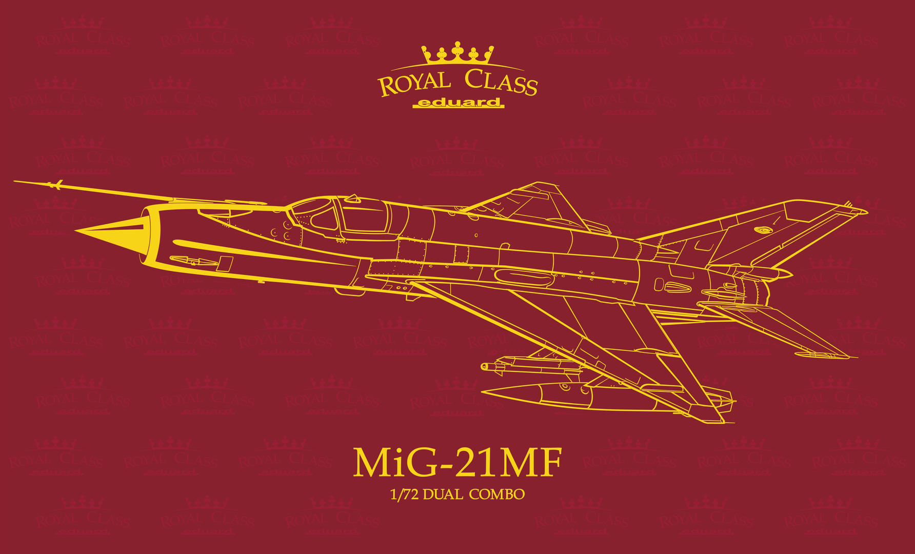 Eduard Plastic Kits R0017-1:72 MiG-21MF  Royal class Neu 