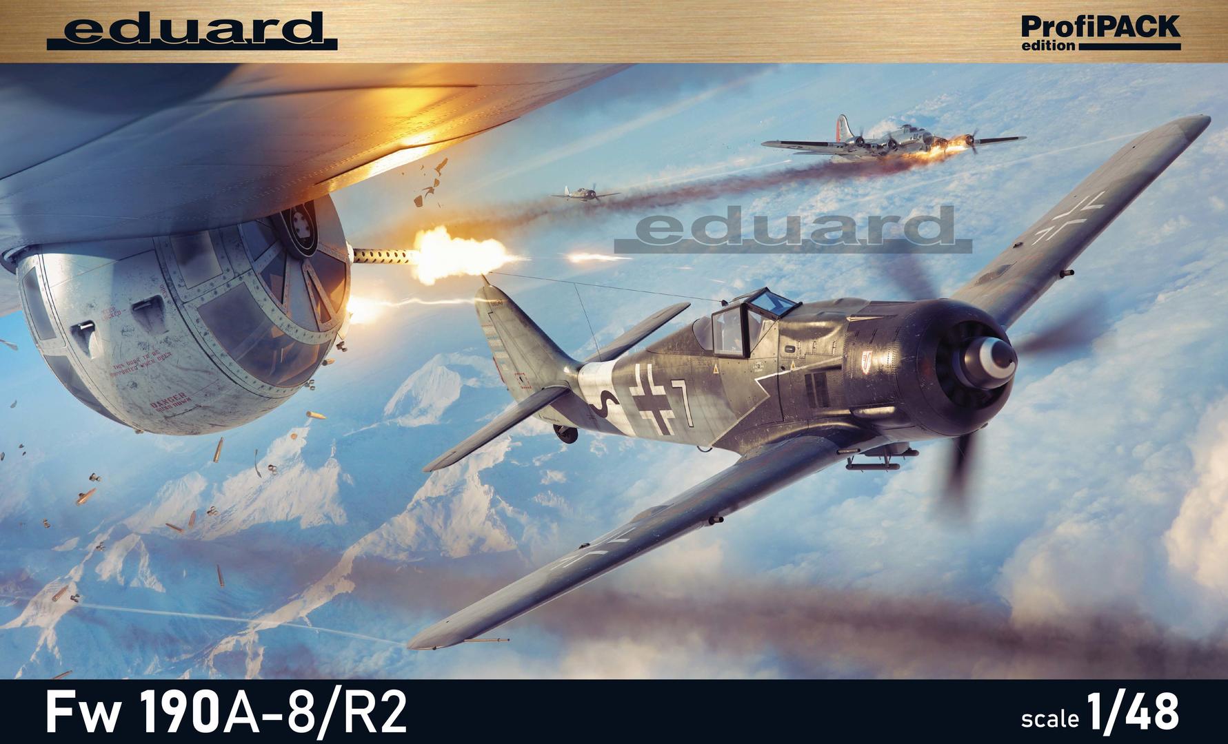 Aires 1/48 Focke Wulf Fw190A-8 engine set for Eduard kit # 4315 