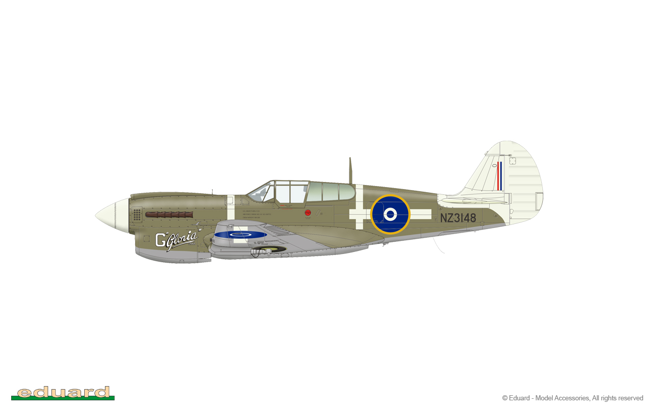 Warhawk 1/32 - Kittyhawk IV (P-40N-1), NZ3148, No. 18 Squadron RNZAF, Ondonga,  New Georgia, November 1943