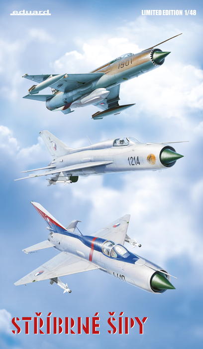MiG-21PF (Eduard  réf 1187 "Silver Harrows " 1/48)  1187_z1